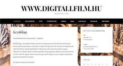 Desktop Screenshot of digitallfilm.hu